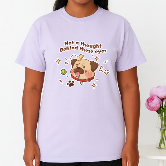 Not a thought behind these eyes