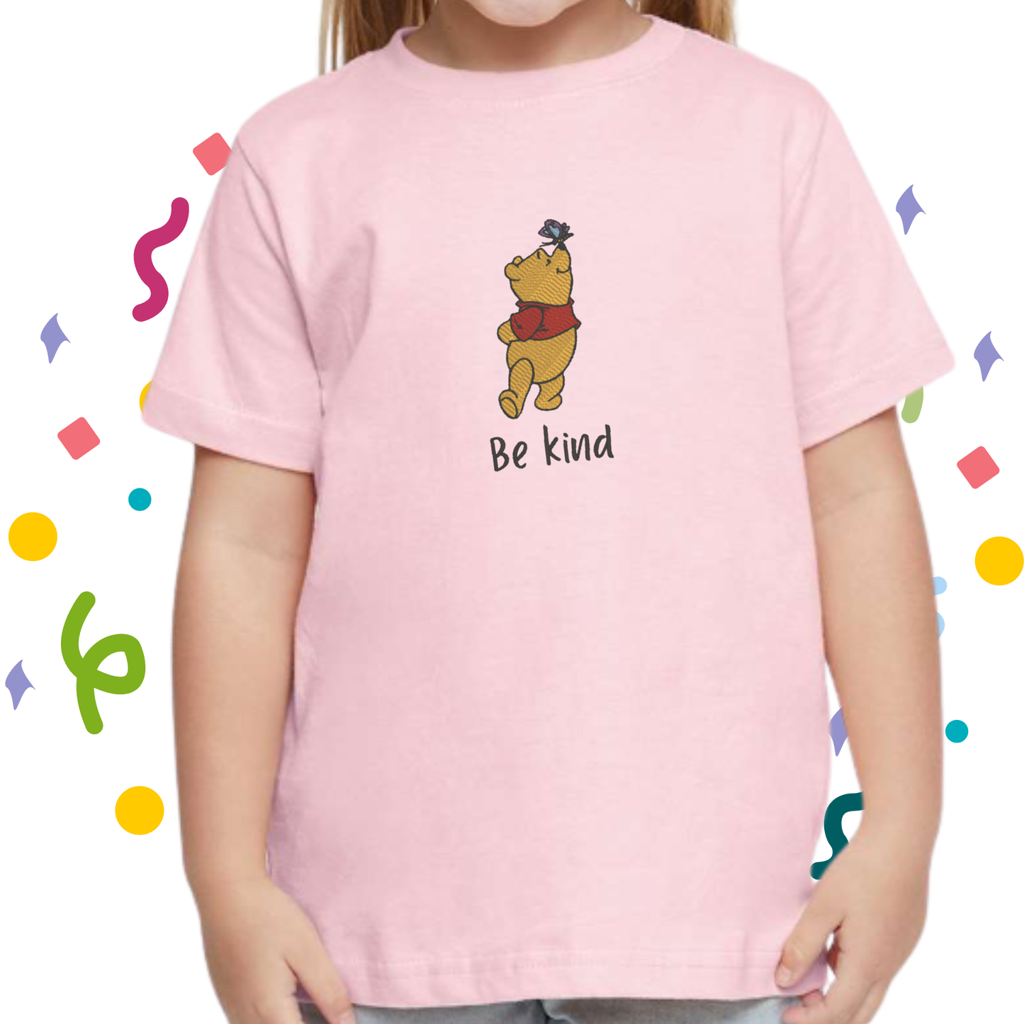 Pooh Bear Kids Tee - CUSTOMIZABLE