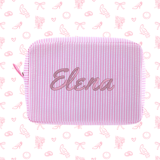 Embroidered Pouch - CUSTOMIZABLE