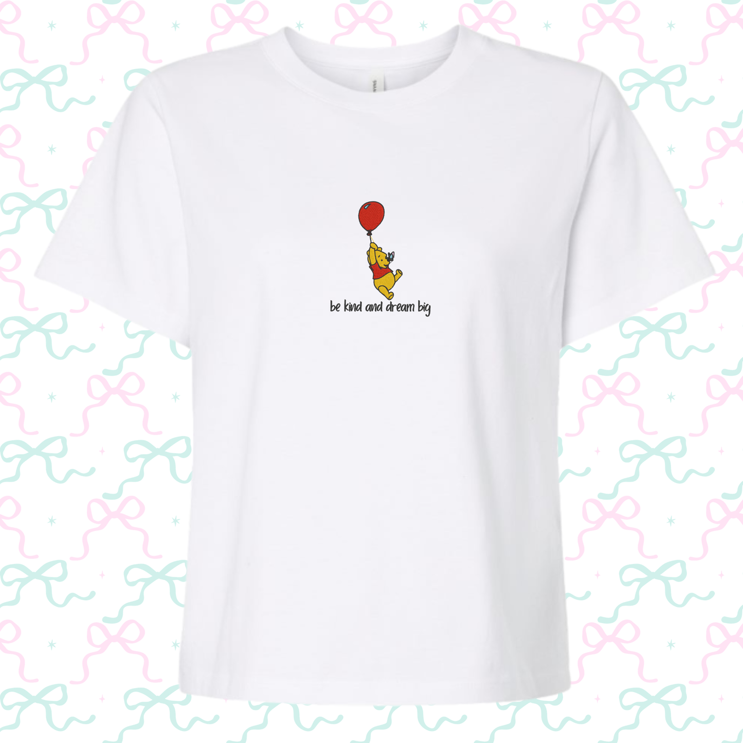 Pooh Bear Boxy Tee - CUSTOMIZABLE