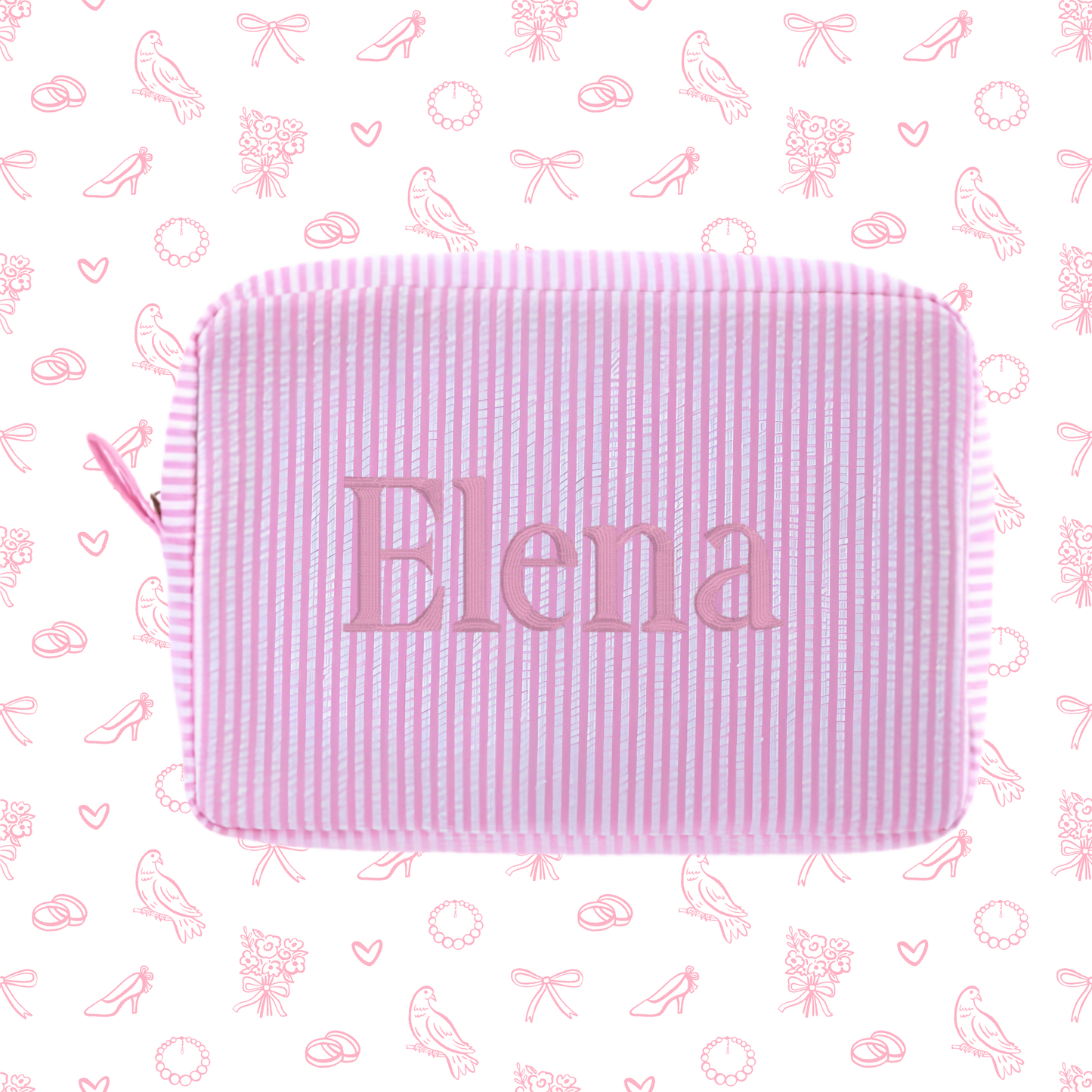 Embroidered Pouch - CUSTOMIZABLE