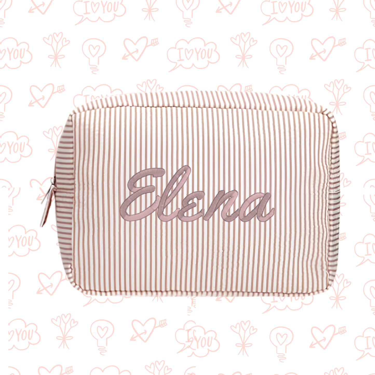 Embroidered Pouch - CUSTOMIZABLE