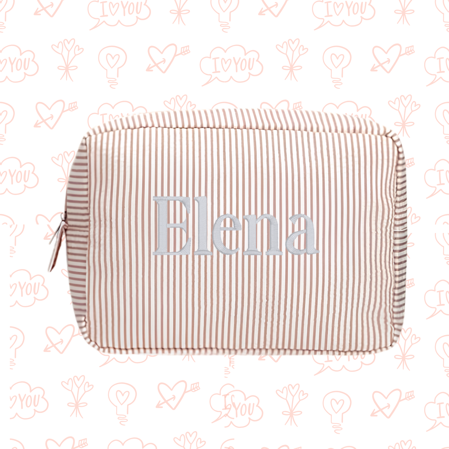 Embroidered Pouch - CUSTOMIZABLE