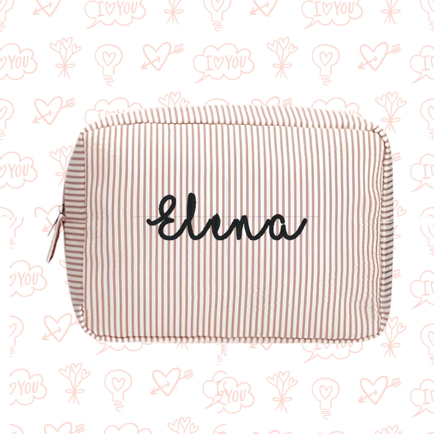 Embroidered Pouch - CUSTOMIZABLE