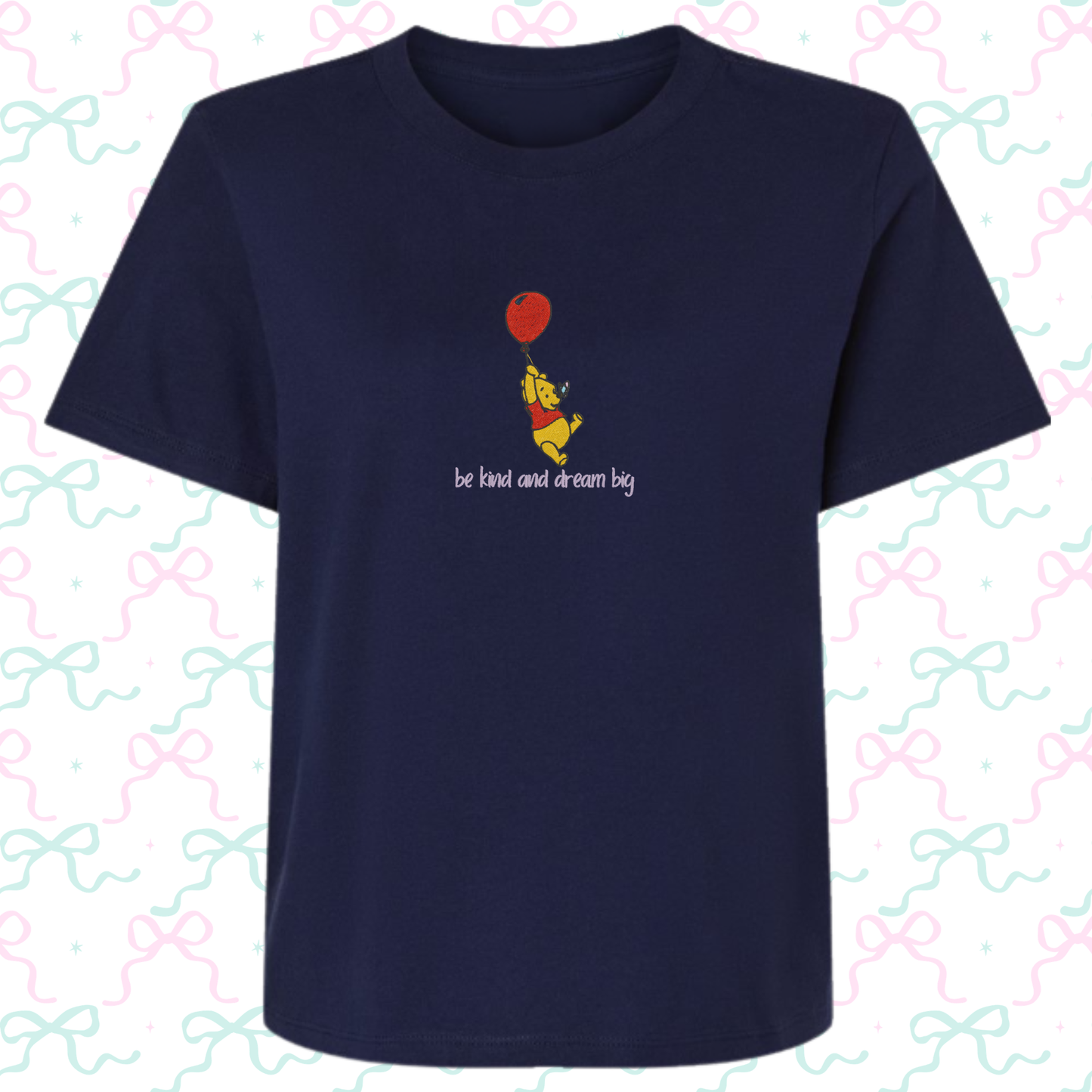 Pooh Bear Boxy Tee - CUSTOMIZABLE