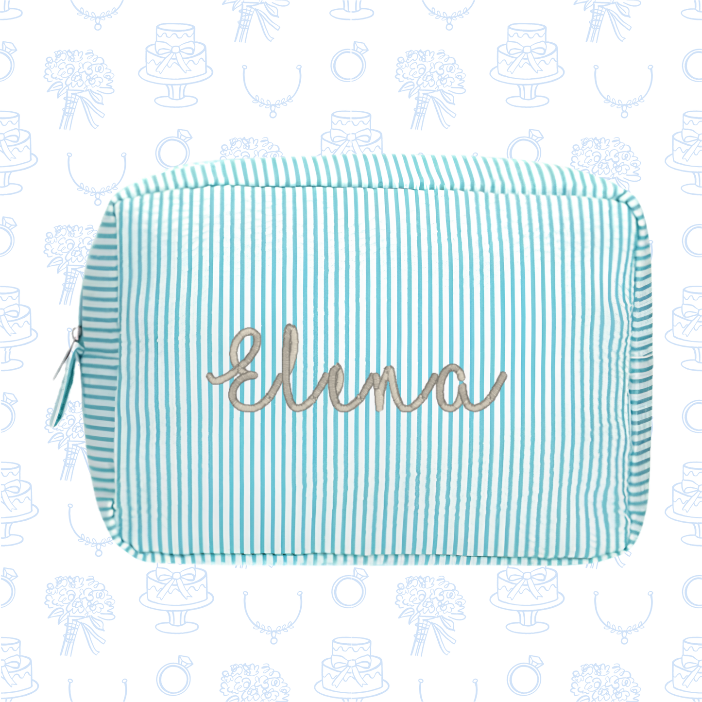 Embroidered Pouch - CUSTOMIZABLE