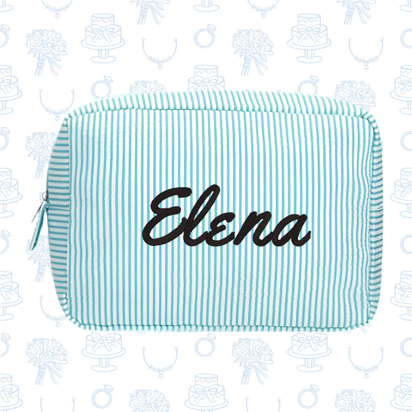 Embroidered Pouch - CUSTOMIZABLE