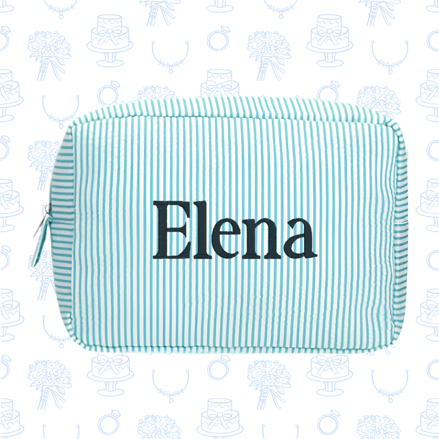 Embroidered Pouch - CUSTOMIZABLE