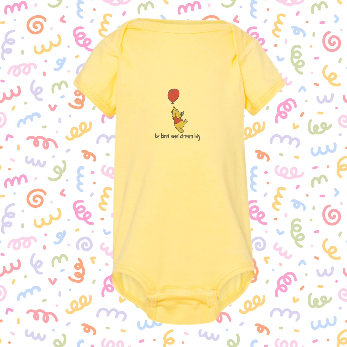 Pooh Bear Kids Tee - CUSTOMIZABLE