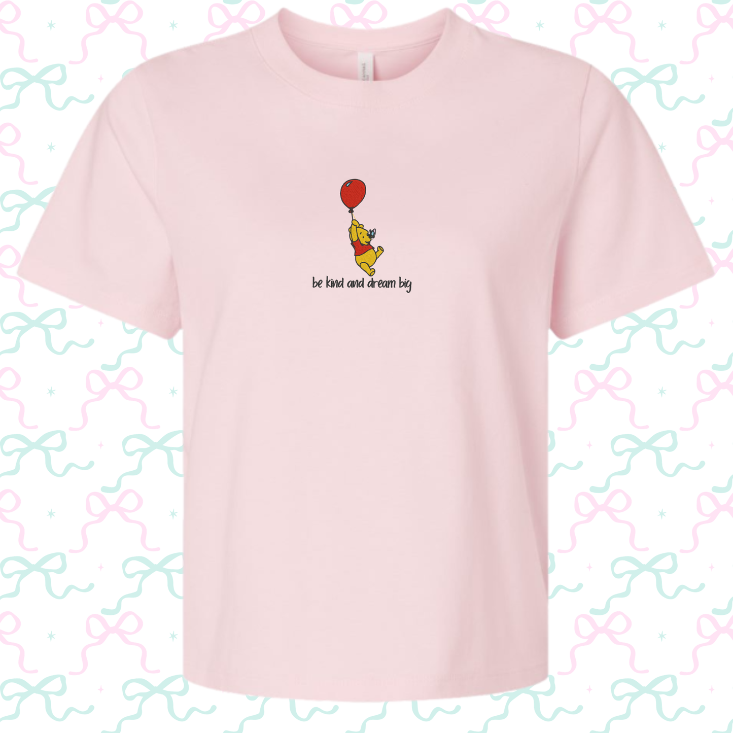 Pooh Bear Boxy Tee - CUSTOMIZABLE