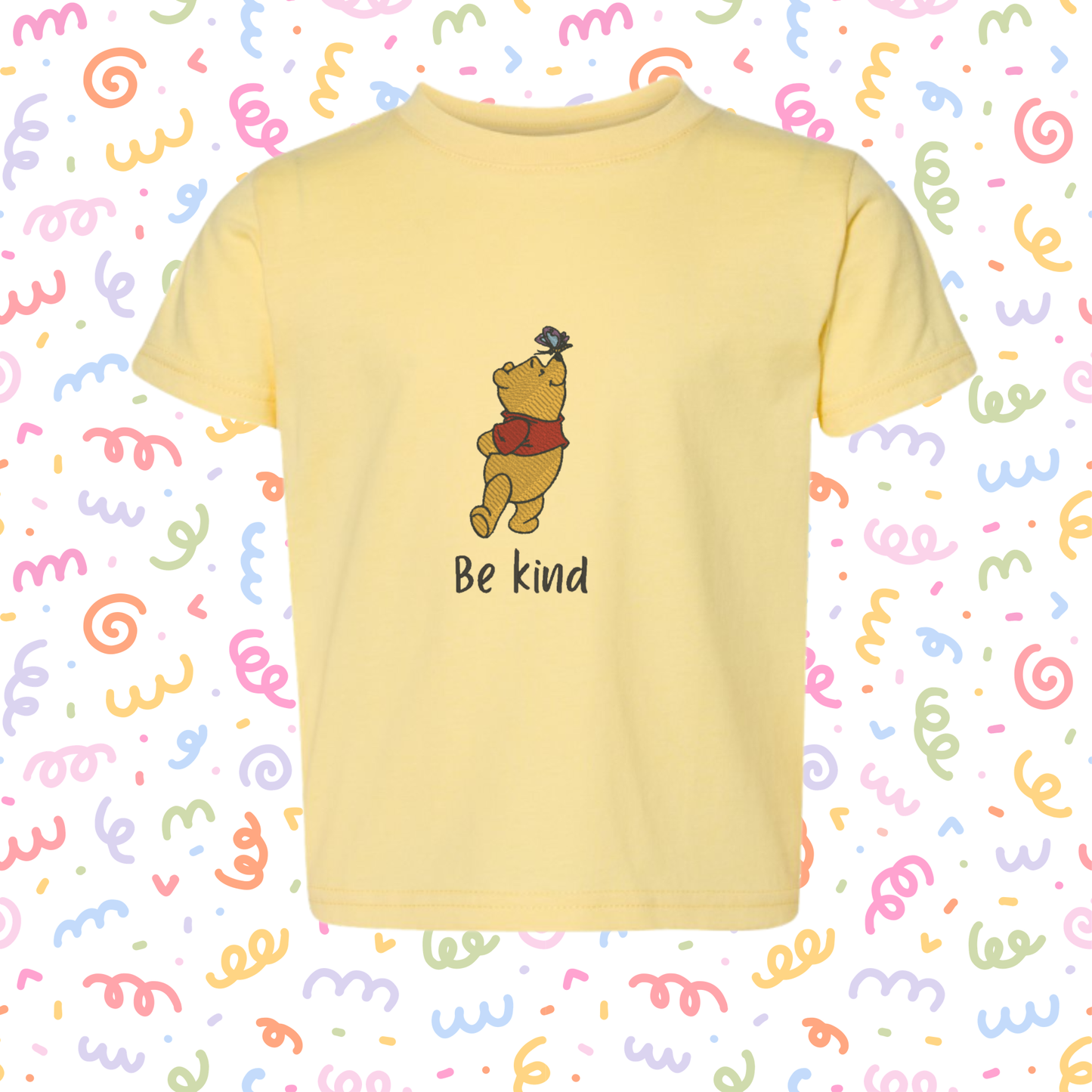 Pooh Bear Kids Tee - CUSTOMIZABLE