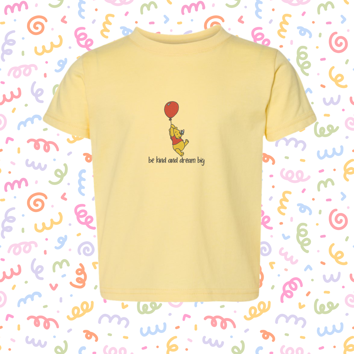 Pooh Bear Kids Tee - CUSTOMIZABLE