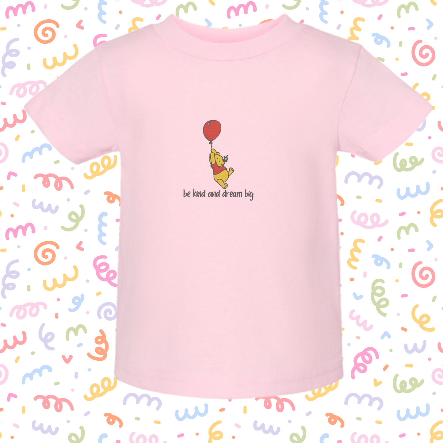 Pooh Bear Kids Tee - CUSTOMIZABLE