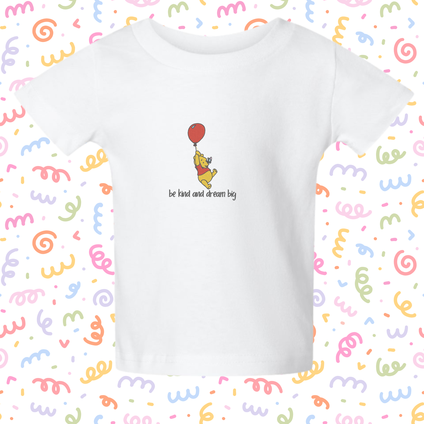 Pooh Bear Kids Tee - CUSTOMIZABLE