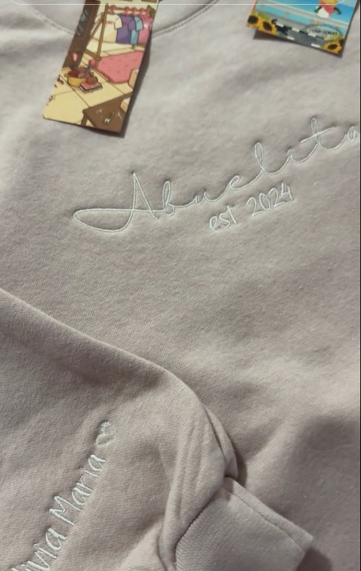 For Her- Customizable sweater